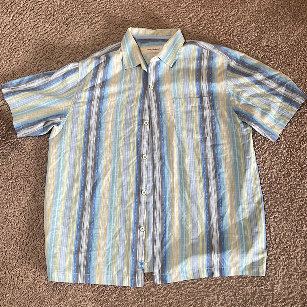 Men’s Tommy Bahama Short Sleeve, Botton down, shirt
